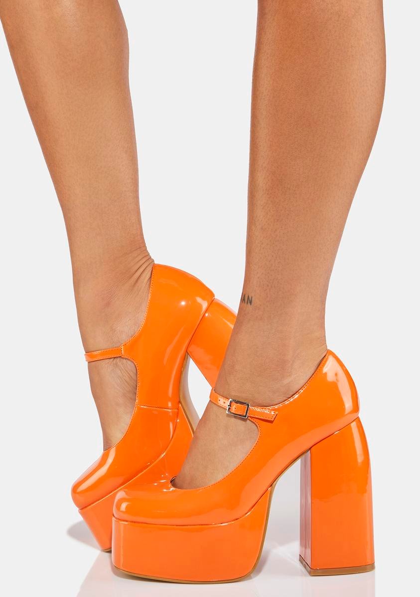 Mango Sweet Attitude Platform Heels - Image 2