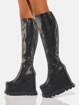 Widow Maker Wedge Boots