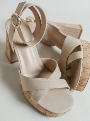 Cork Platform Sandal