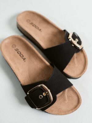 Lizzy's Soft Sole Buckled Sandal