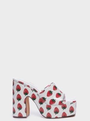 Quirky Aesthetic Platform Heels