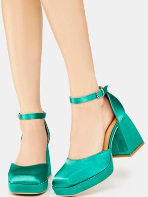Emerald Simply The Best Block Heels