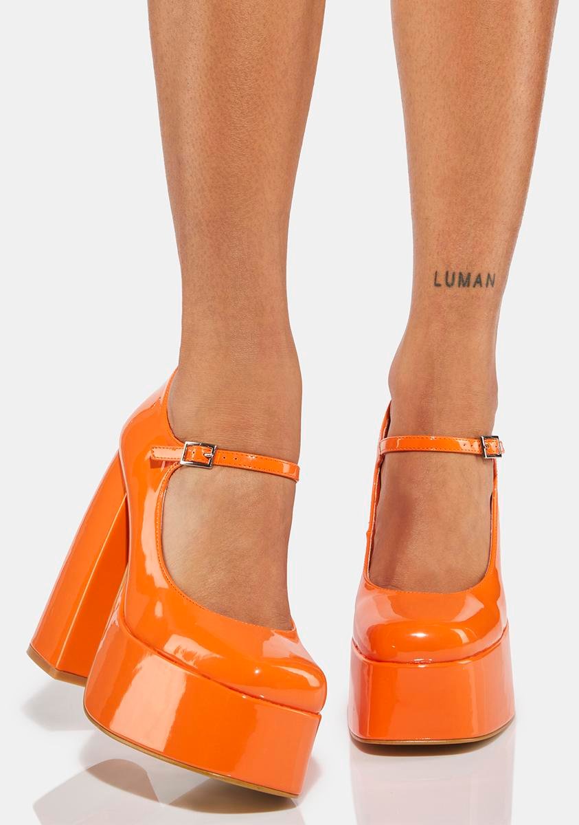 Mango Sweet Attitude Platform Heels - Image 3