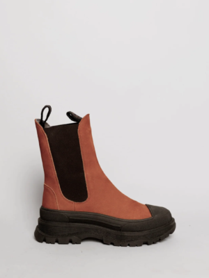 THE BALTIMORE WATER RESISTANT LEATHER BOOT CINNAMON