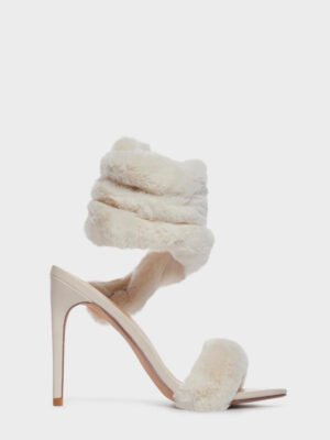 Winter Queen Furry Heels