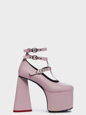 No Excuses Platform Heels