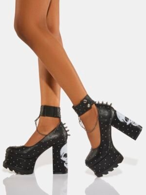3AM Studded Heels
