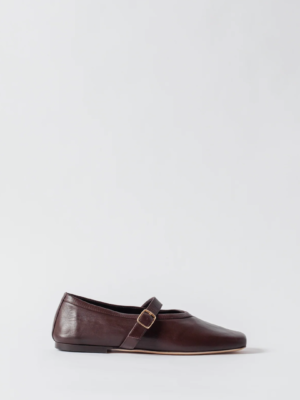 THE DELPHINE SQUARE BALLET FLATS