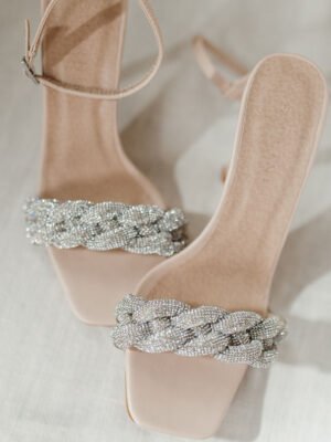 Diamond Plait Heels