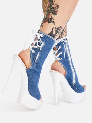 Slay The Scene Platform Heels