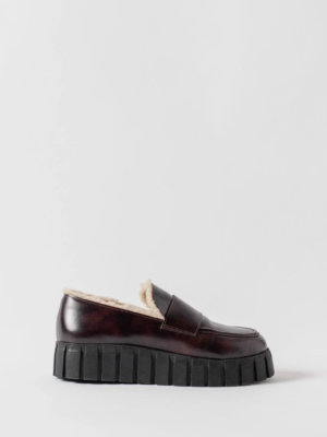 THE HANA LOAFER WASHED BROWN