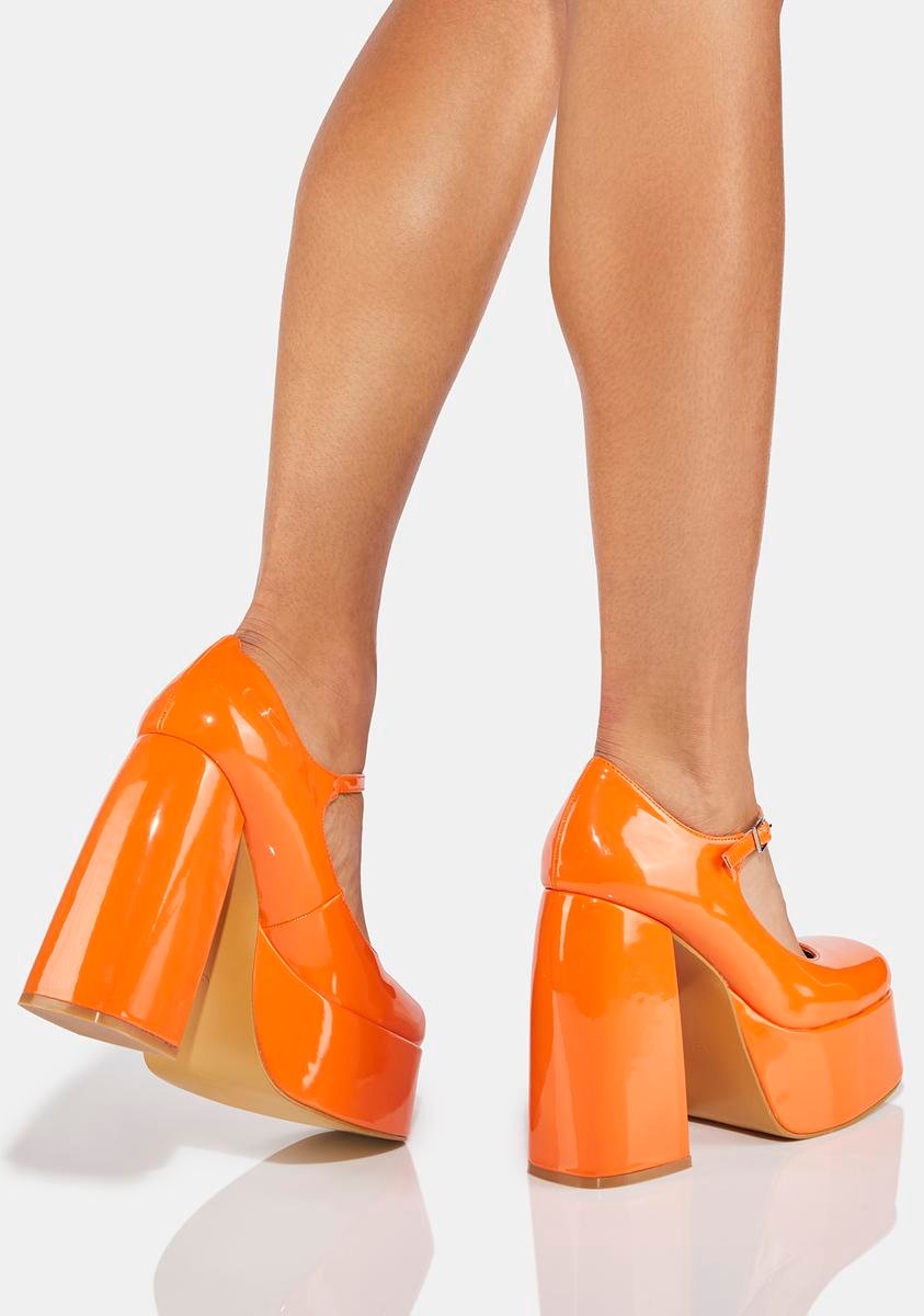 Mango Sweet Attitude Platform Heels - Image 4