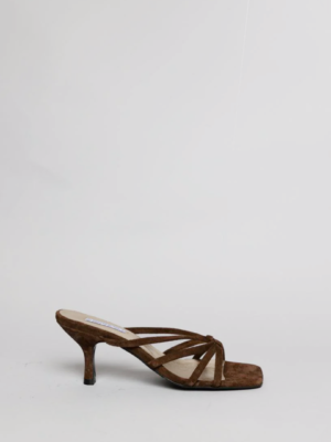 THE JENNIE CHOCOLATE SUEDE