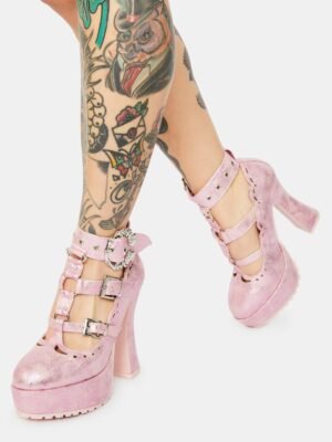 Pleasure Is Mine Platform Heels