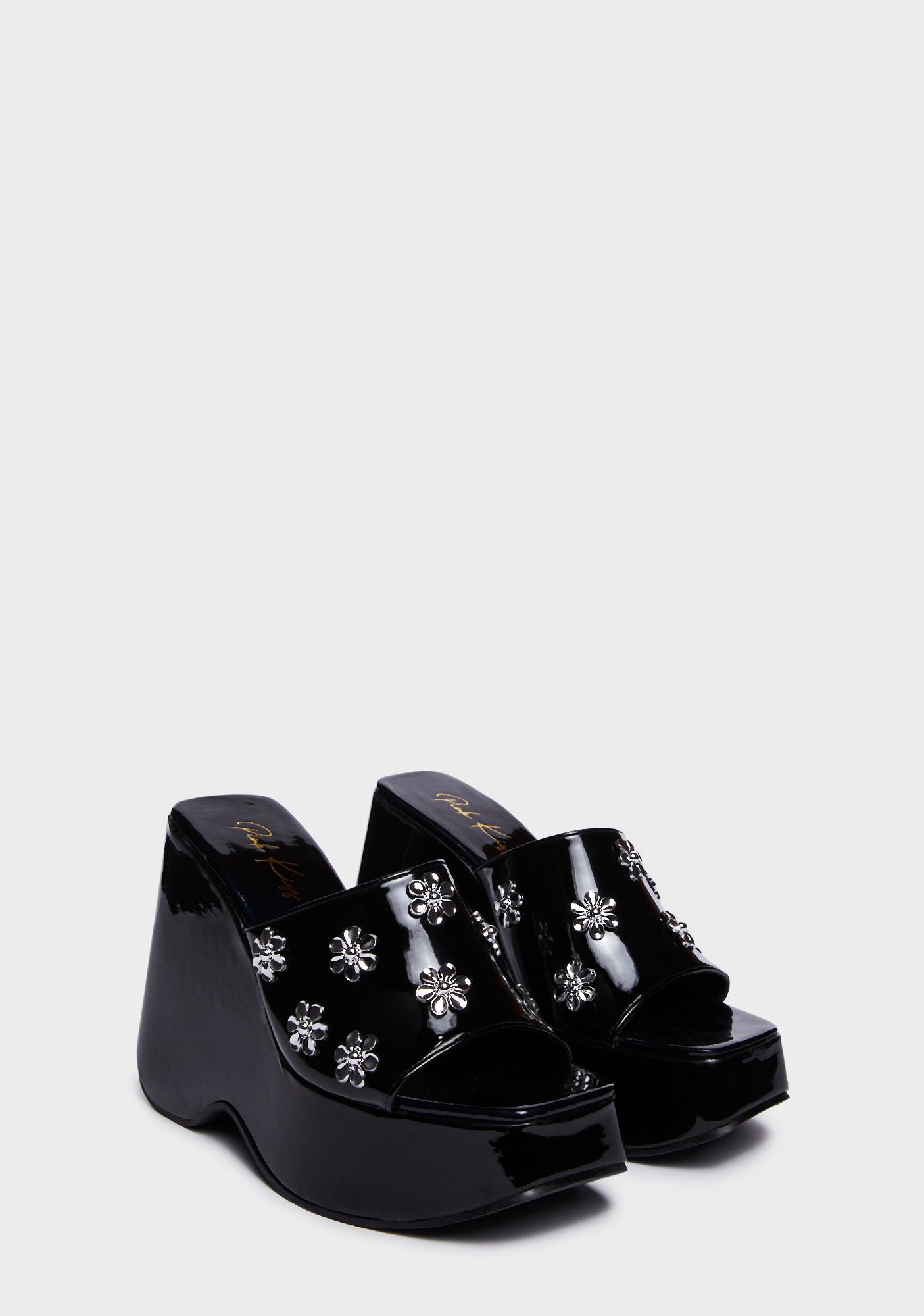 Only Girl Platform Wedges - Black - Image 3