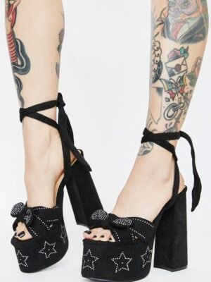 Walk Of Fame Platform Heels