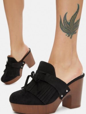 Night Wild For Wonder Platform Clogs