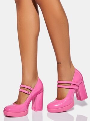 About That Time Block Heels