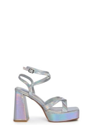 Mirror Image Block Heels