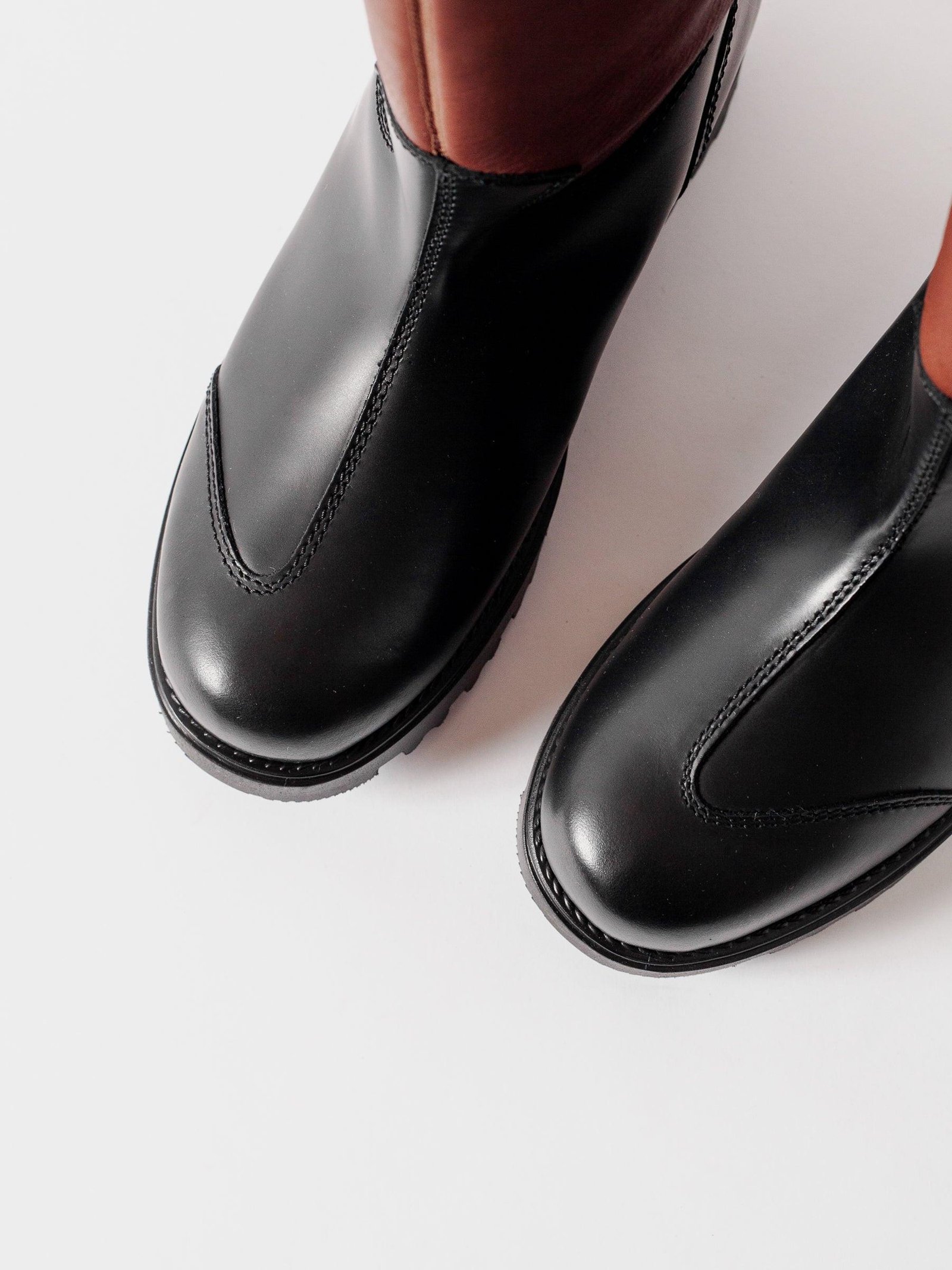 THE ALEXIA HIGH BLACK WARM BROWN ECO - Image 3