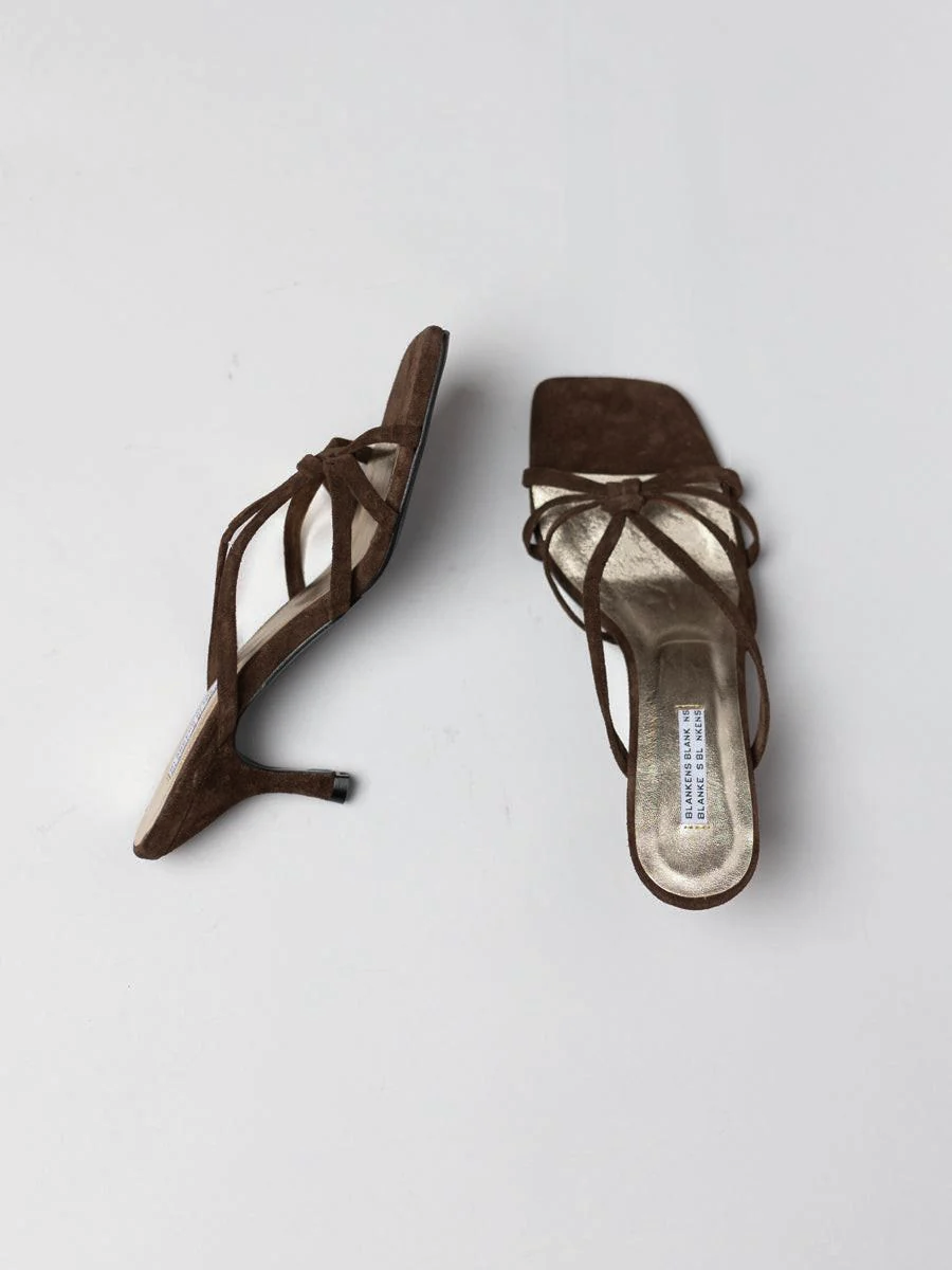 THE JENNIE CHOCOLATE SUEDE - Image 2