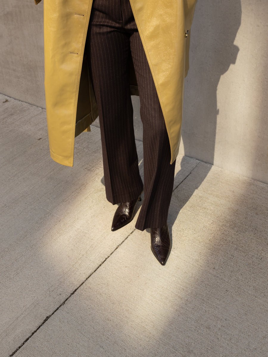 THE MIRANDA WARM BROWN CROC - Image 14