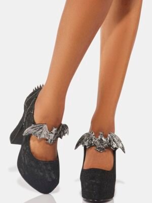 Demon-18 Platform Mary Jane Pumps