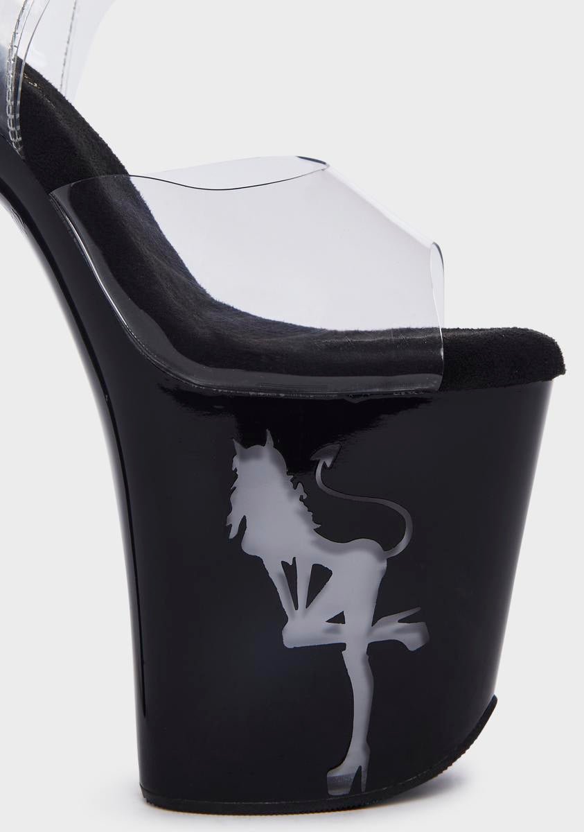 Flamingo-808 Devil Girl Light Up Platform Heels - Image 3