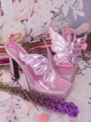 Majestic Pixie Glitter Heels