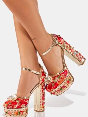 Adaline Platform Sandal Heels