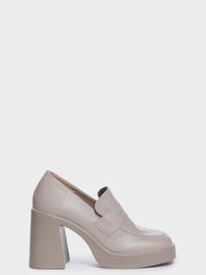 Natural Getaway Girl Heeled Loafers