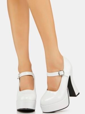 Heavenly Vamp Tramp Platform Heels