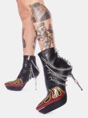 Burn Notice Chain Booties