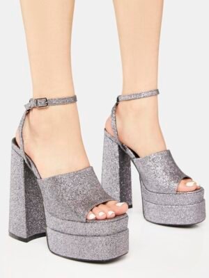 Disco Feelings Platform Heels