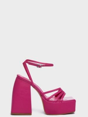 Bubblegum On The Dance Floor Platform Heels