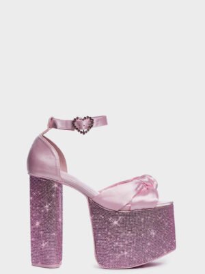 Love At Every Corner Platform Heels