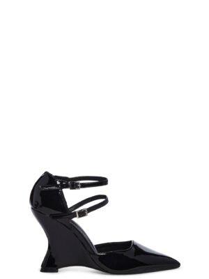 Aspiration Wedge Heels- Black