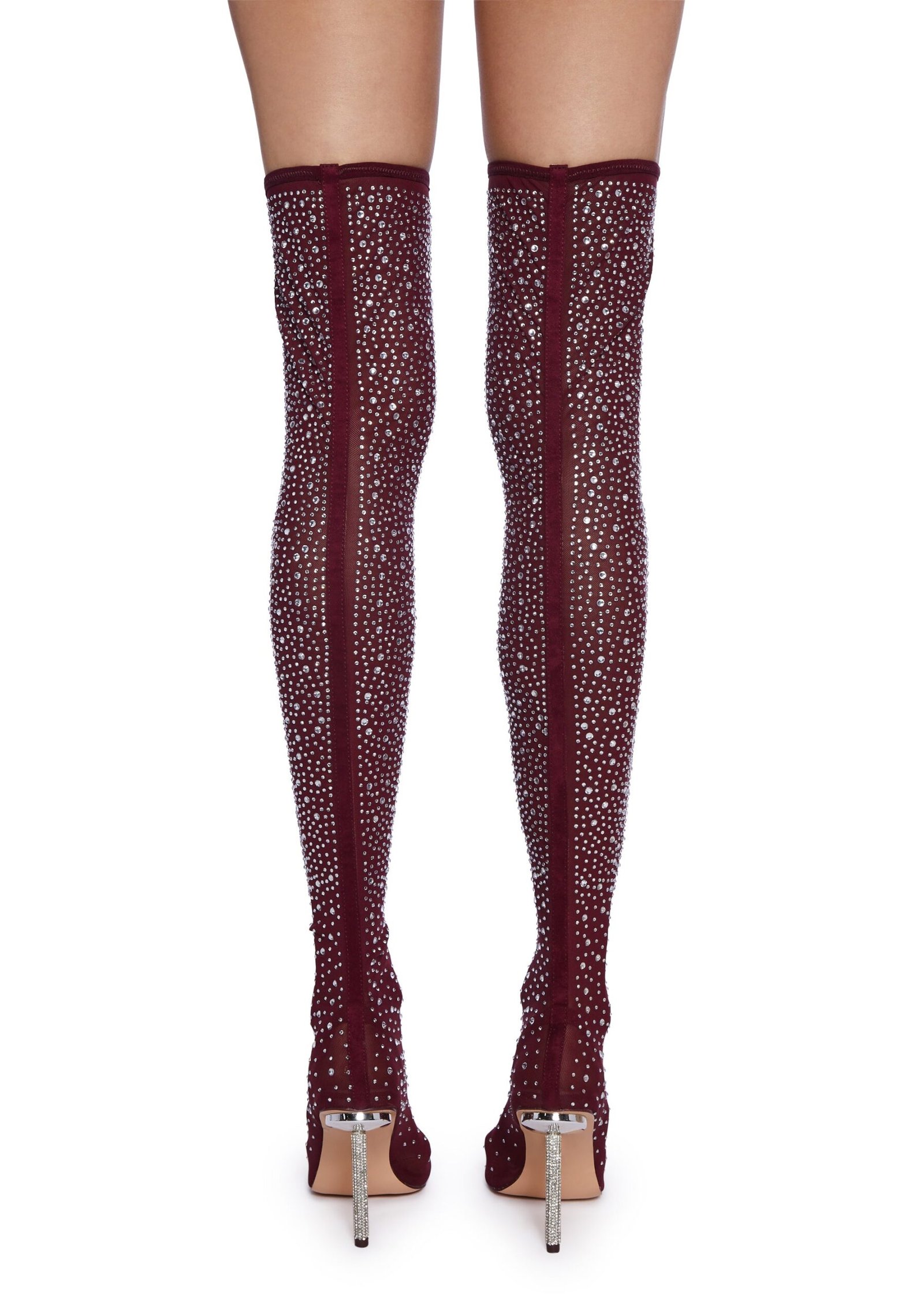 It Girl Sock Heeled Boots - Image 4
