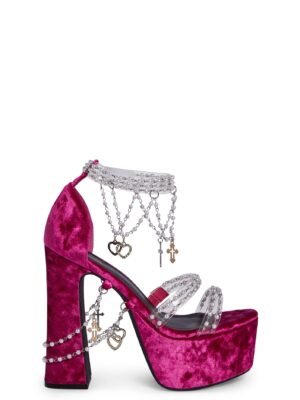 Holy Revelation Platform Heels - Magenta