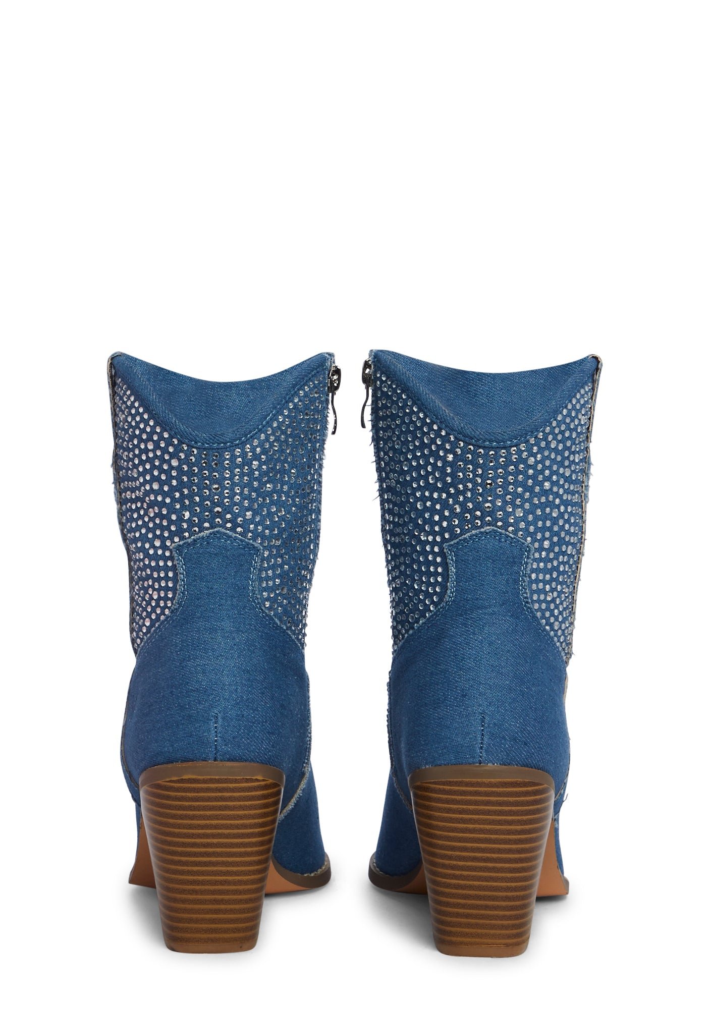 Cowgirl Ways Western Boots - Blue - Image 4