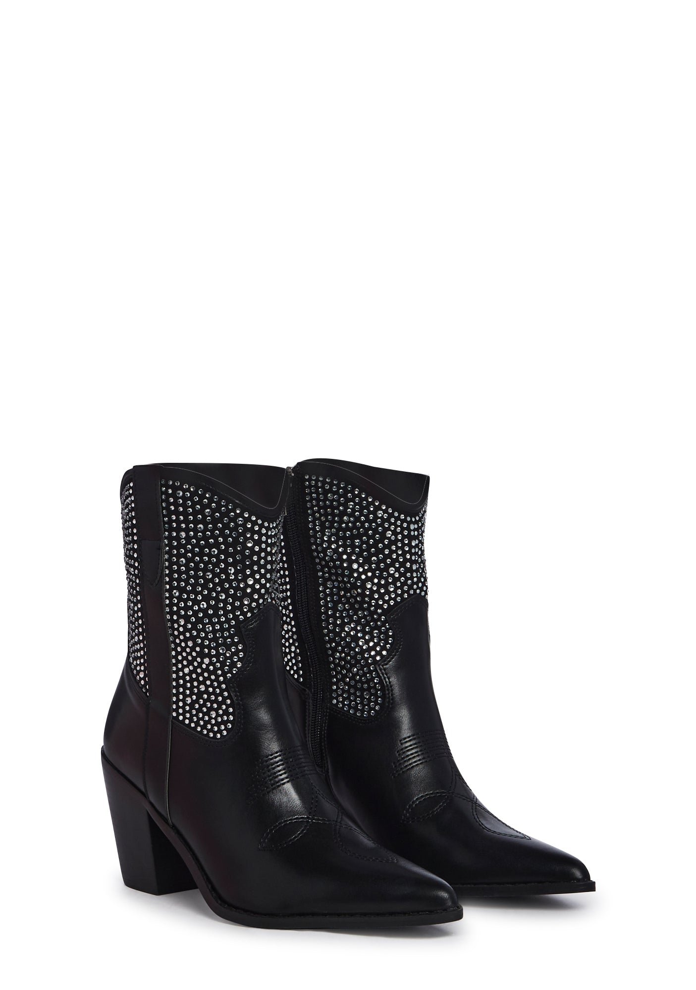Cowgirl Ways Western Boots - Black - Image 3