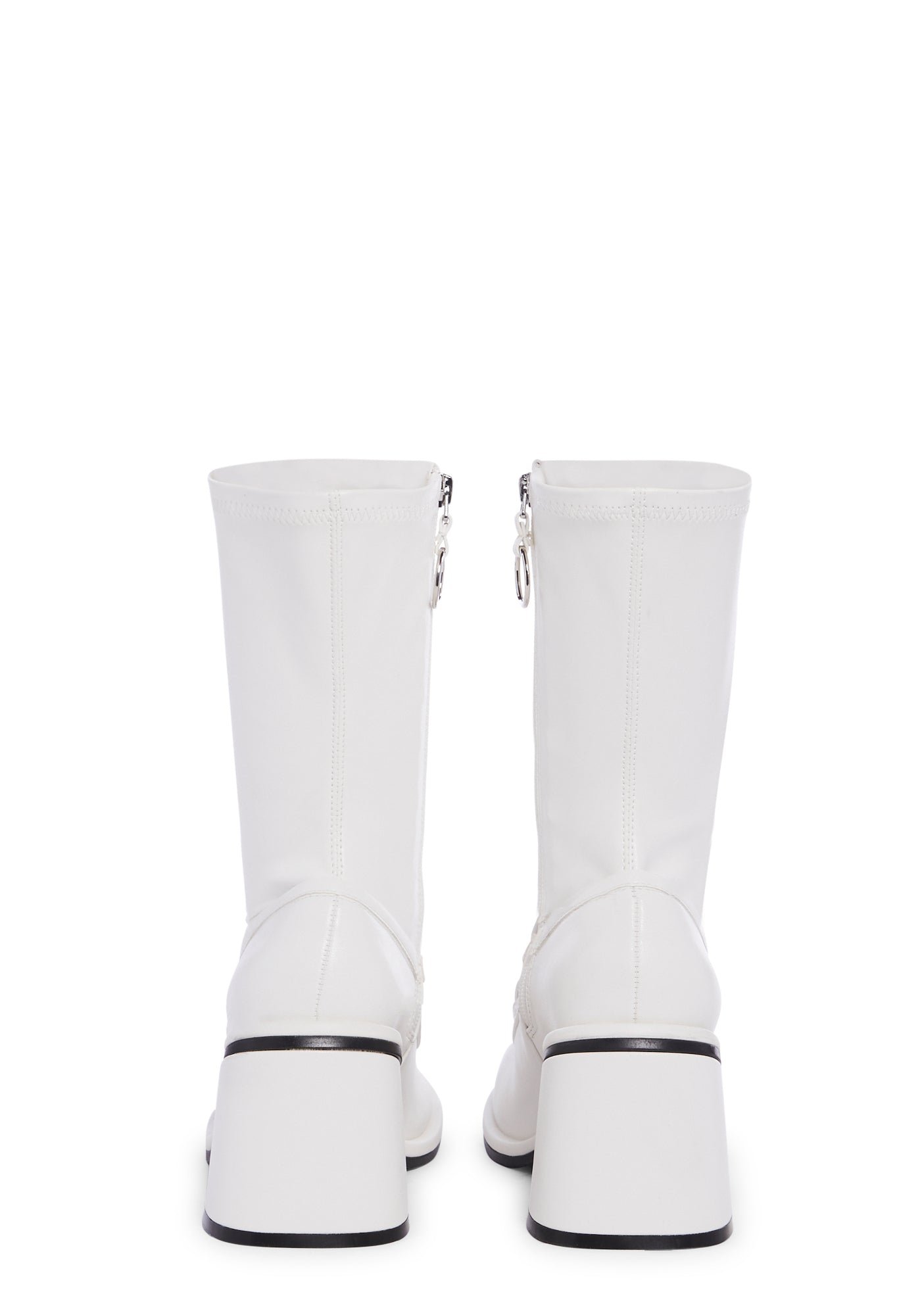 Love So Deep Loafer Boots - White - Image 4