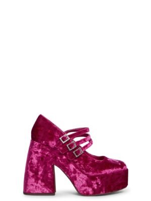 Charismatic Queen Platform Heels - Pink