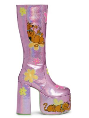 Groovy Scooby Knee High Boots