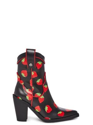 Meadow Greeting Cowboy Boots - Black