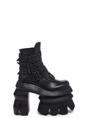 Never A Sellout Ankle Boots - Black