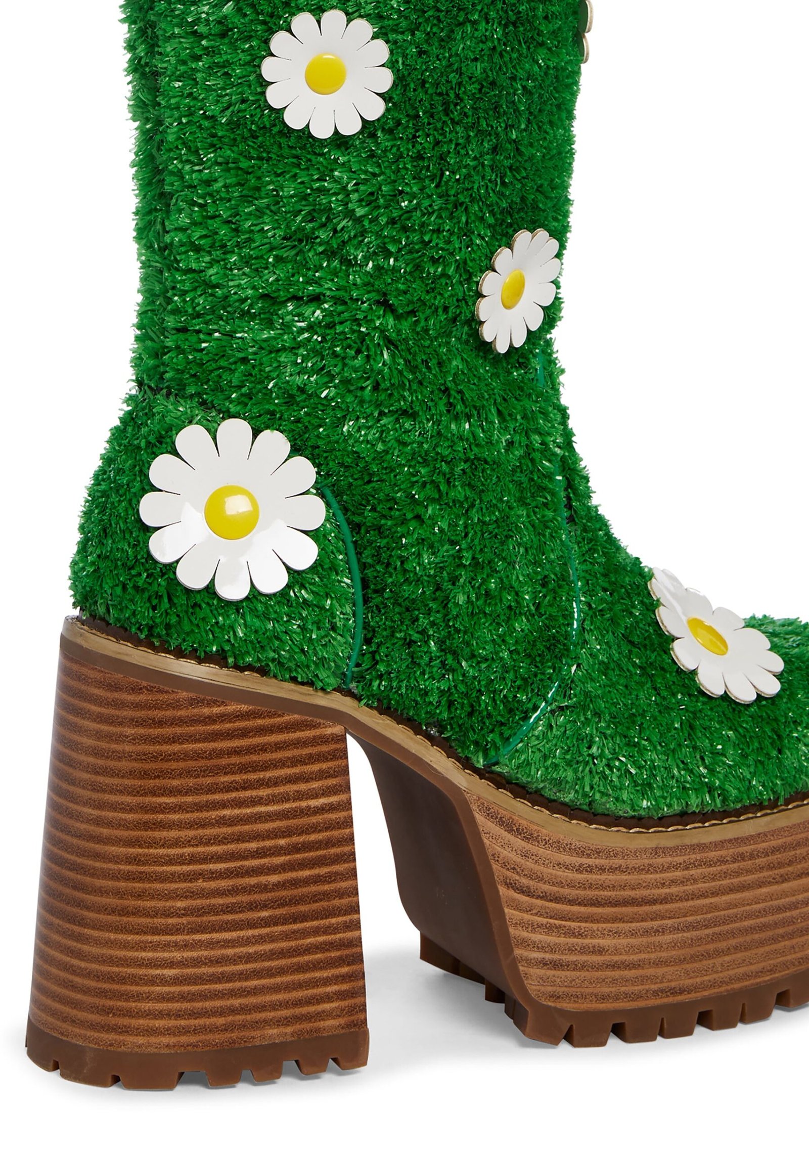 It's Always Greener Platform Boots - Image 2