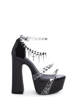 Holy Revelation Platform Heels - Spiked
