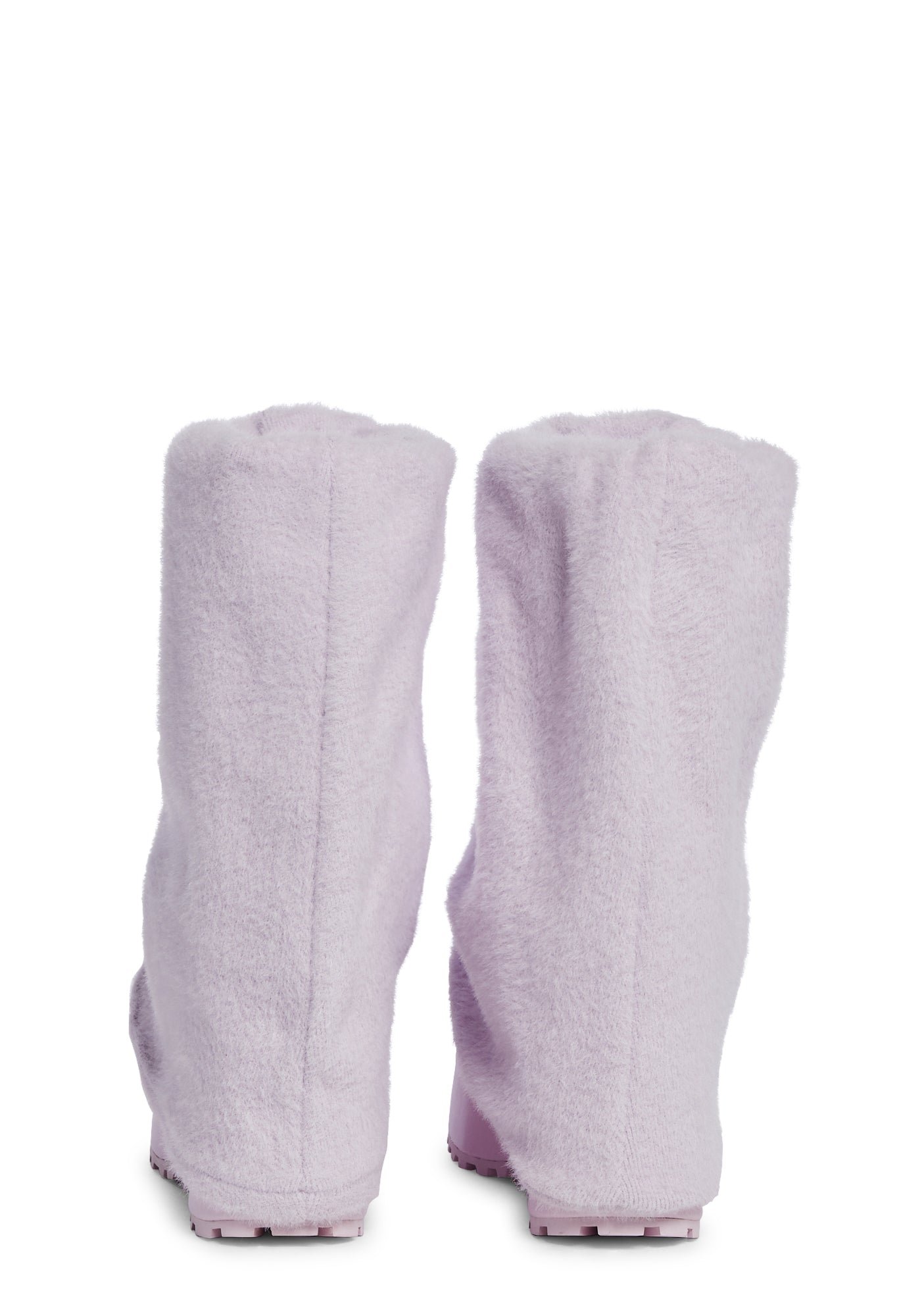 Snuggle Wonderland Platform Boots - Light Pink - Image 4