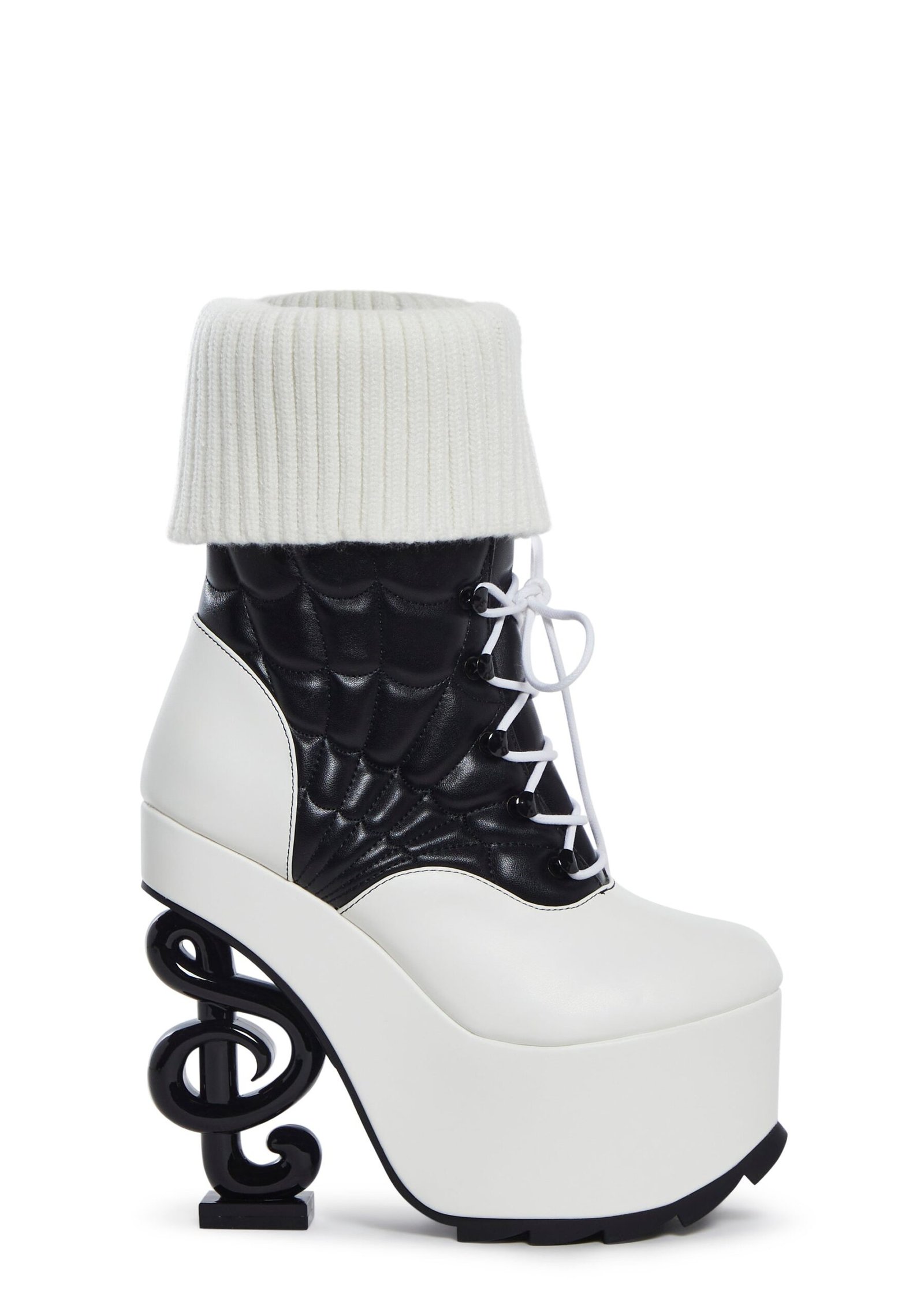X Monster High Phantom Platform Boots